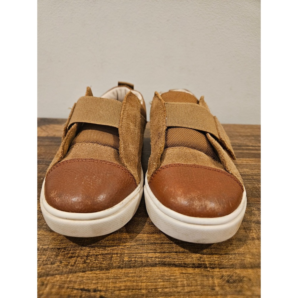 UGG Rennon Low Toddler Sneakers Chestnut Brown Suede Leather 1117454T‎ Size 11 - Picture 2 of 8